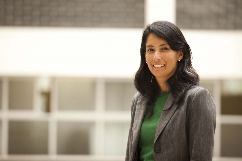 Silvia Ponce Coordinadora del proyecto e investigadora del Instituto de Investigación Científica de la Universidad de Lima