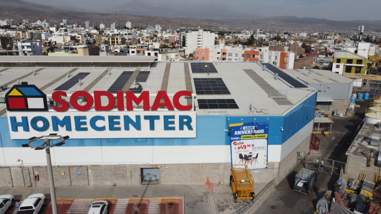 Sodimac Implementa Su Primera Tienda Con Paneles Solares Para Reducir ...