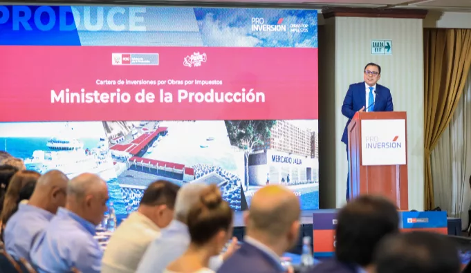 Produce presenta cartera de proyectos por S/710 millones para ejecutar vía OxI