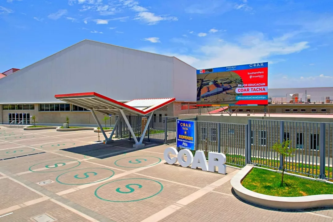 Southern Perú y Minedu inauguran nuevo colegio de alto rendimiento (COAR) en Tacna mediante OxI