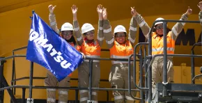 Komatsu-Mitsui impulsa la inclusión femenina en la industria desde la etapa escolar