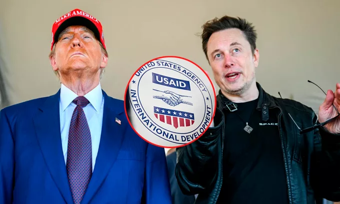USAID en peligro: Musk tacha de "criminal" a la agencia y Trump llama "lunáticos" a sus dirigentes