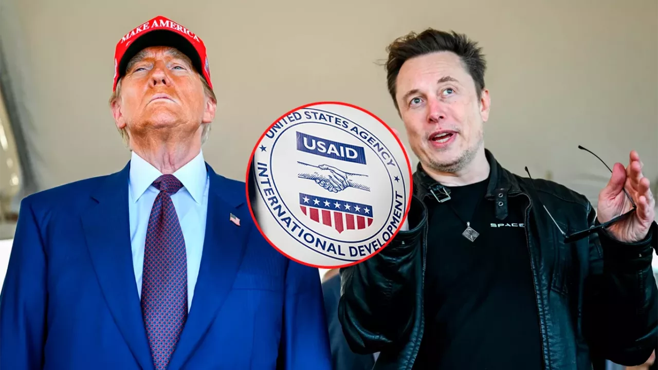 USAID en peligro: Musk tacha de "criminal" a la agencia y Trump llama "lunáticos" a sus dirigentes