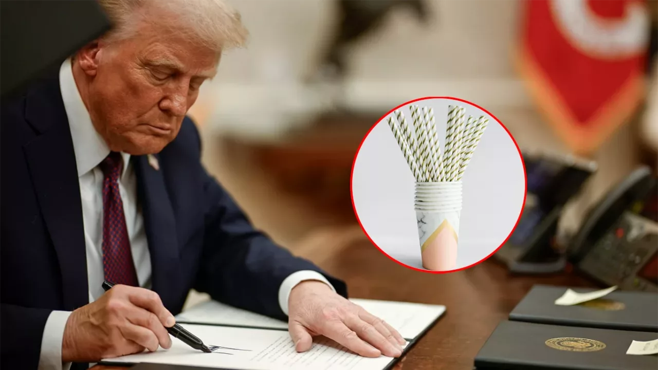 "¡Vuelve el plástico!": Trump firmará decreto contra los sorbetes de papel, ¿qué efectos traería?