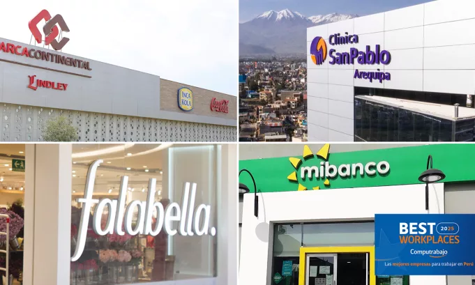 Las 50 mejores empresas para trabajar en Perú este 2025, según Computrabajo: ¿Quién lidera el ranking?