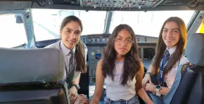 8M: SKY opera vuelo tripulado por mujeres para fomentar participación femenina en el sector