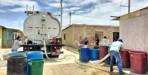 OTASS entregó 78 mil m3 de agua potable gratuita en favor de casi 40 mil pobladores