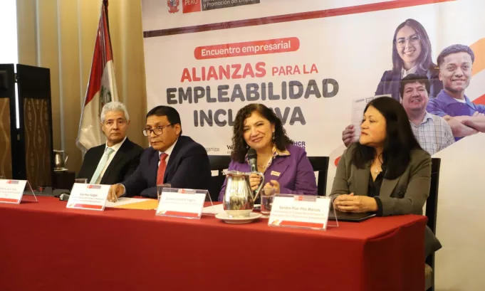 Estado, empresa privada y sociedad civil se articulan para promover la empleabilidad inclusiva en el Perú