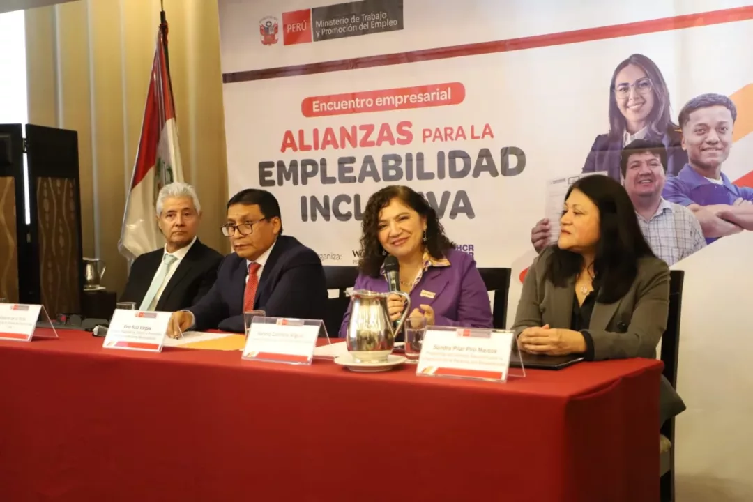 Estado, empresa privada y sociedad civil se articulan para promover la empleabilidad inclusiva en el Perú