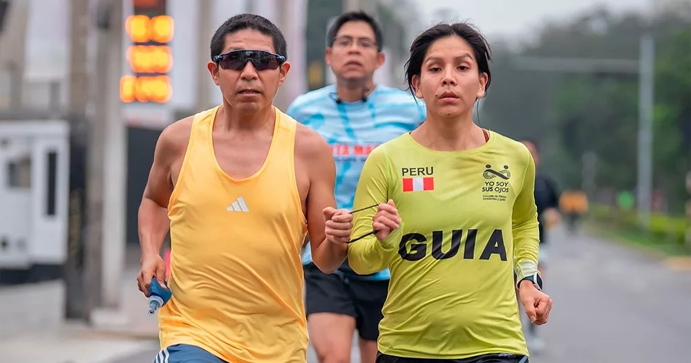 "Yo soy sus ojos": el running como vía de inclusión para personas con discapacidad