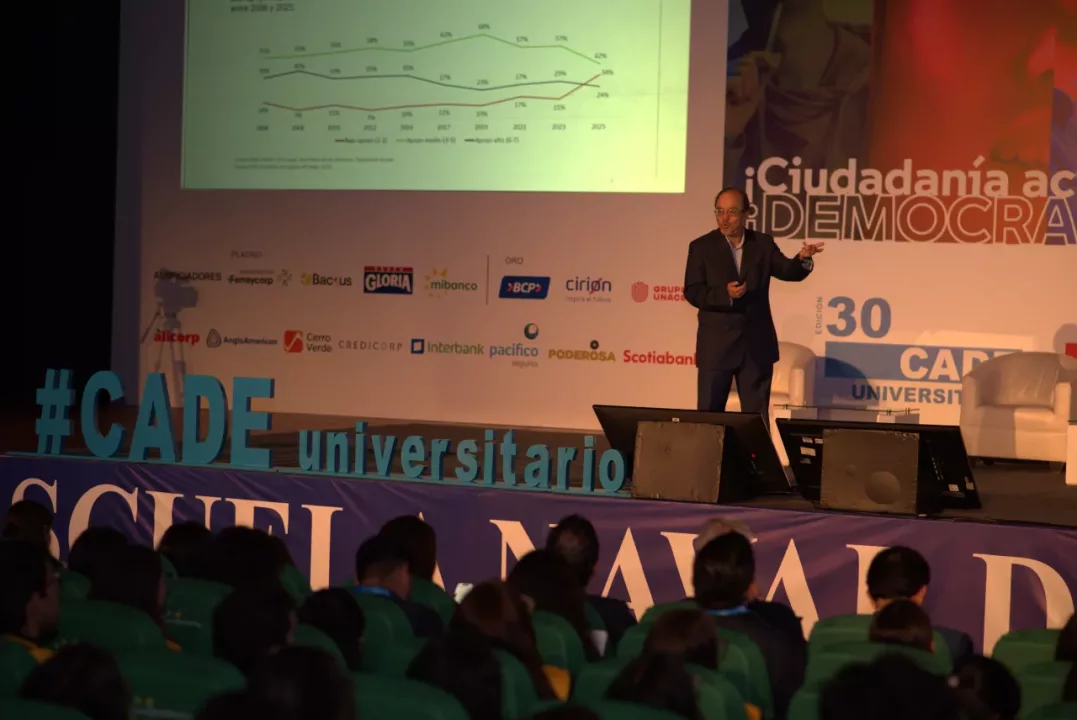 Martín Tanaka en CADE Universitario: "Los jóvenes pueden marcar la diferencia"