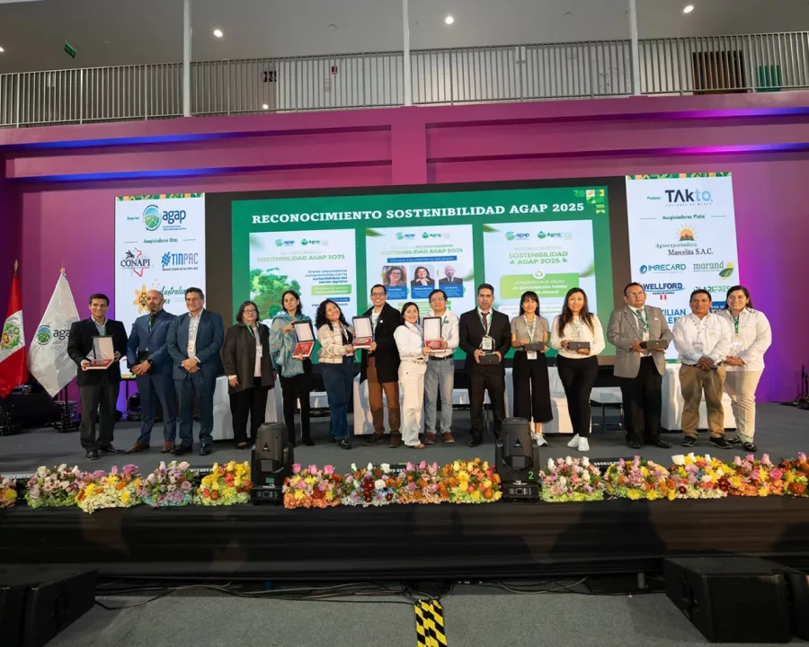 Reconocimiento de Sostenibilidad AGAP 2025 destaca a líderes del agro comprometidos con el futuro del país