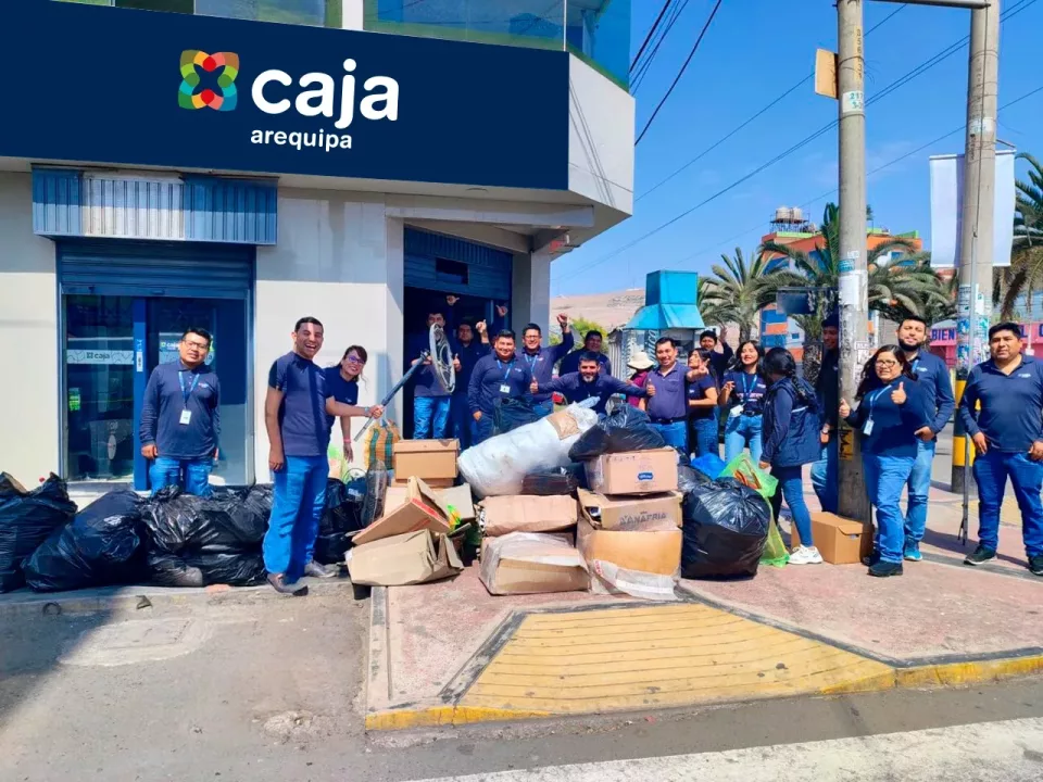Caja Arequipa impulsa una transformación ambiental desde sus agencias y reafirma su compromiso con la sostenibilidad