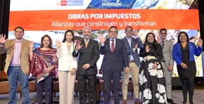 Obras por Impuestos: PROINVERSIÓN fortalece alianza público-privada y marca récords históricos en inversión descentralizada