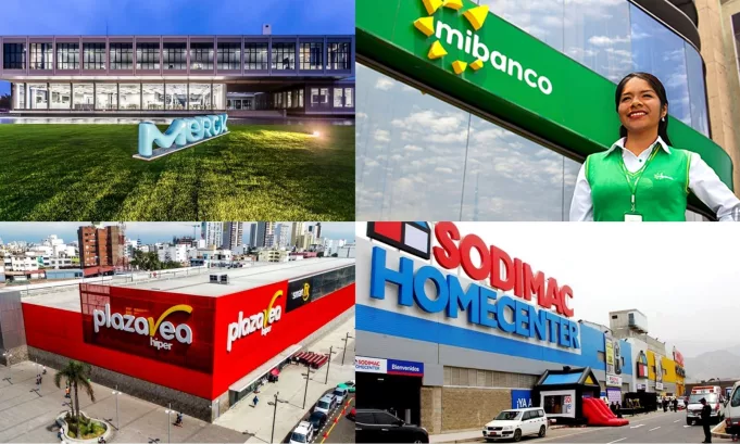 El Ranking PAR Aequales 2025. Merck lidera el listado, seguido por Konecta y Supermercados Peruanos.