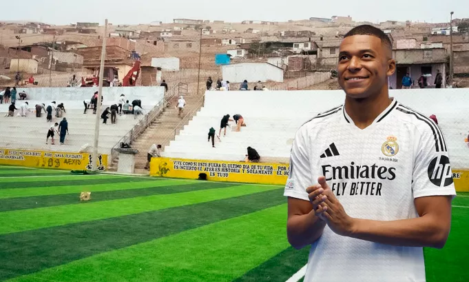 Kylian Mbappé realiza proyecto social en Perú: construye un colegio y un campo de fútbol en Ancón
