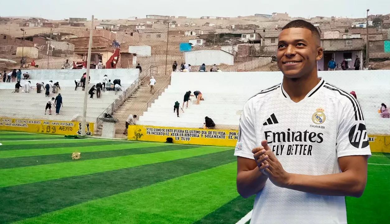 Kylian Mbappé realiza proyecto social en Perú: construye un colegio y un campo de fútbol en Ancón