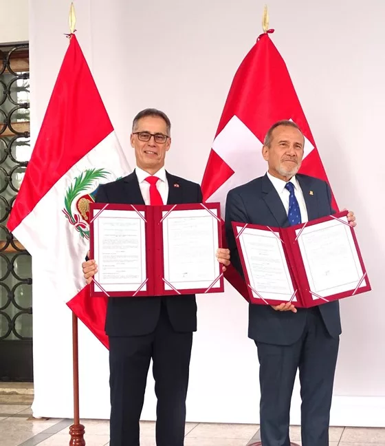 Perú y Suiza se unen impulsar la eficiencia energética en edificios y reducir las emisiones