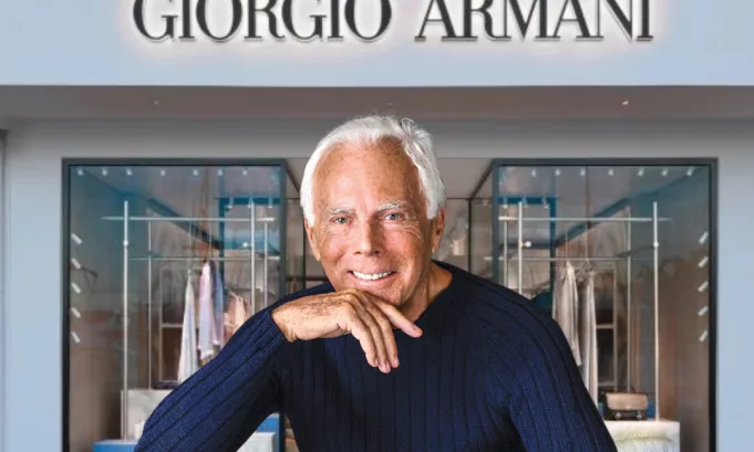 Giorgio Armani. Conoce los avances y cuestionamientos sobre sostenibilidad.