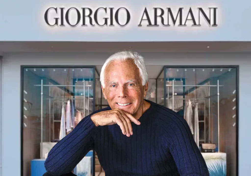 Giorgio Armani. Conoce los avances y cuestionamientos sobre sostenibilidad.
