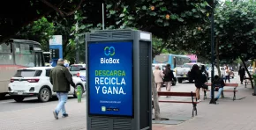 La experiencia de reciclaje con BioBox es sencilla.