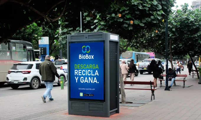 La experiencia de reciclaje con BioBox es sencilla.