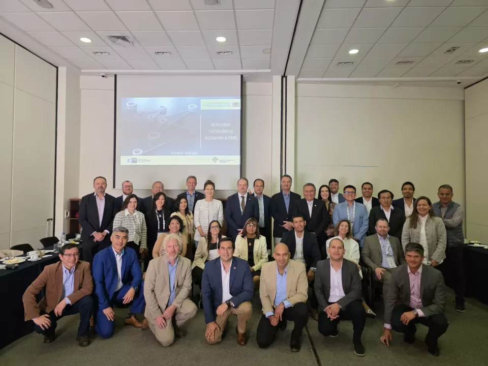 El Desayuno Tecnológico Alemania & Perú reunió a líderes empresariales, académicos y representantes institucionales de ambos países.