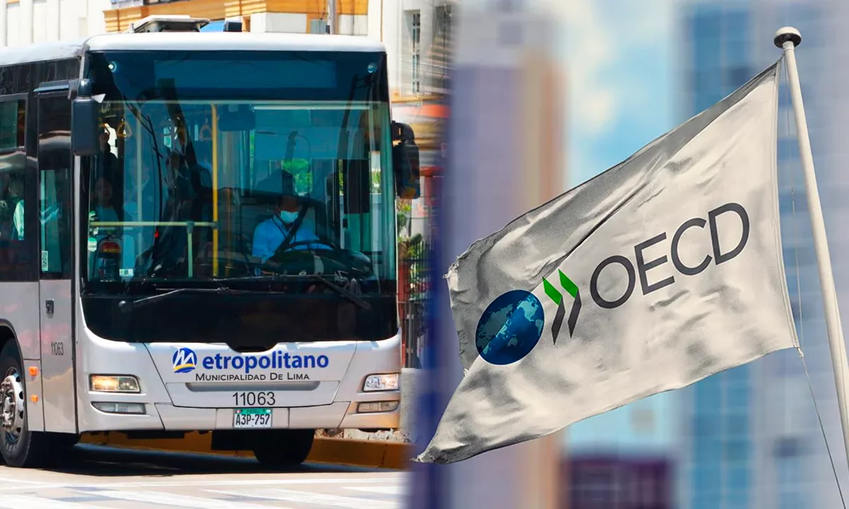 La OCDE considera que Perú presenta retos para un sistema de transporte sostenible.