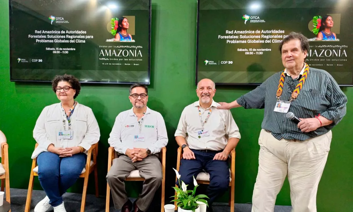 El SERFOR expuso avances clave en manejo forestal sostenible y anunció nuevas coordinaciones con redes amazónicas de agua y manejo del fuego, reforzando la estrategia regional contra el cambio climático.