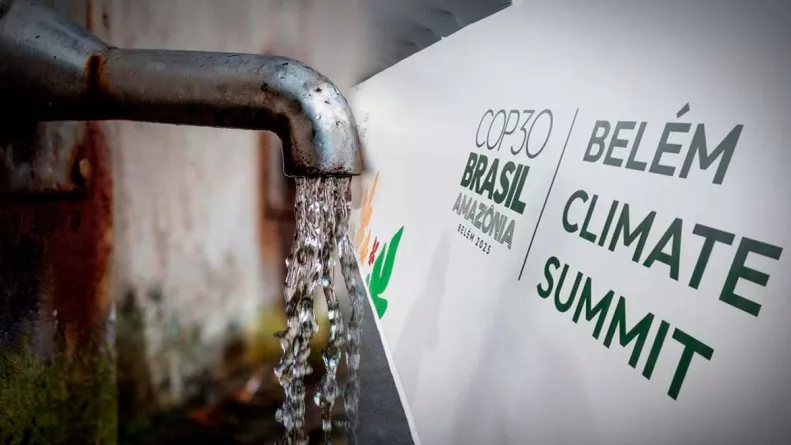 En Belém, sede de la COP30, miles de familias negras enfrentan cortes constantes de agua y la falta de saneamiento. Foto: Stakeholders.