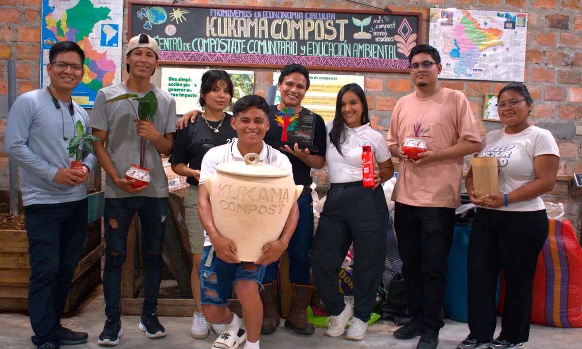 Un proyecto peruano impulsa educación ambiental, alianzas comunitarias y economía circular para enfrentar la crisis climática en Loreto.