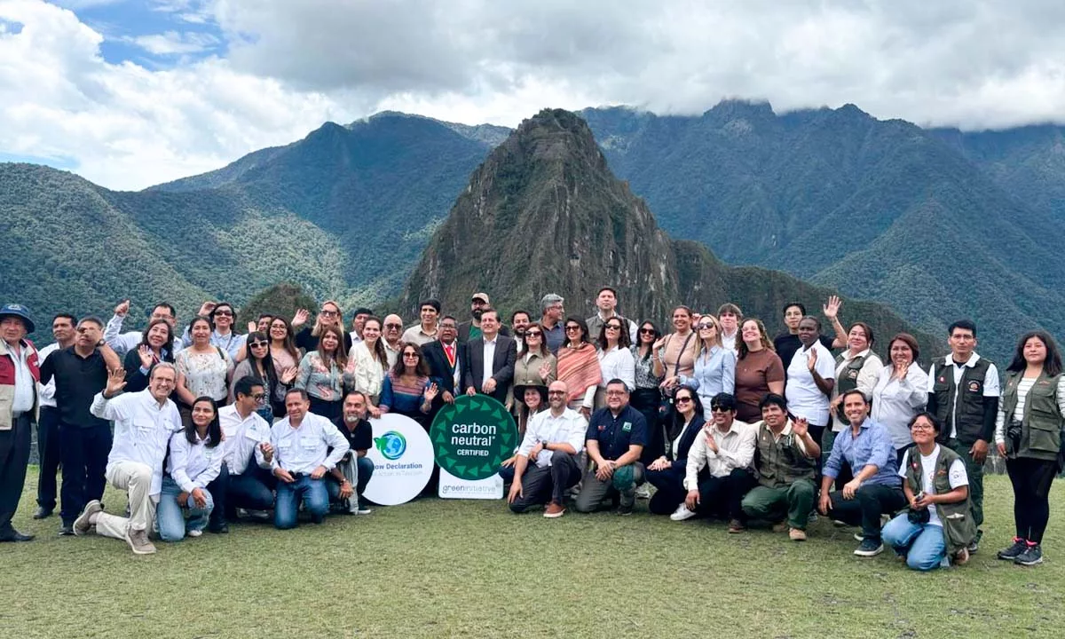 El santuario histórico de Machu Picchu recibió su tercera certificación “Destino Carbono Neutral” por parte de Green Initiative, gracias a su avance en la reducción de emisiones.