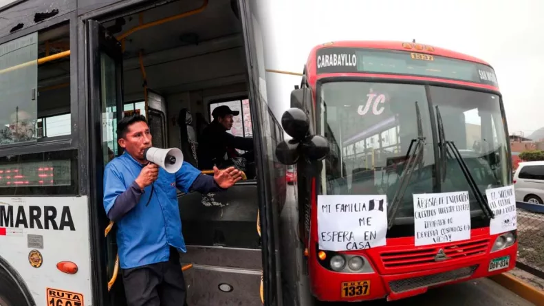 Los transportistas reclaman intervención policial-militar, medidas contra las mafias de extorsión y garantías reales para operar con seguridad.