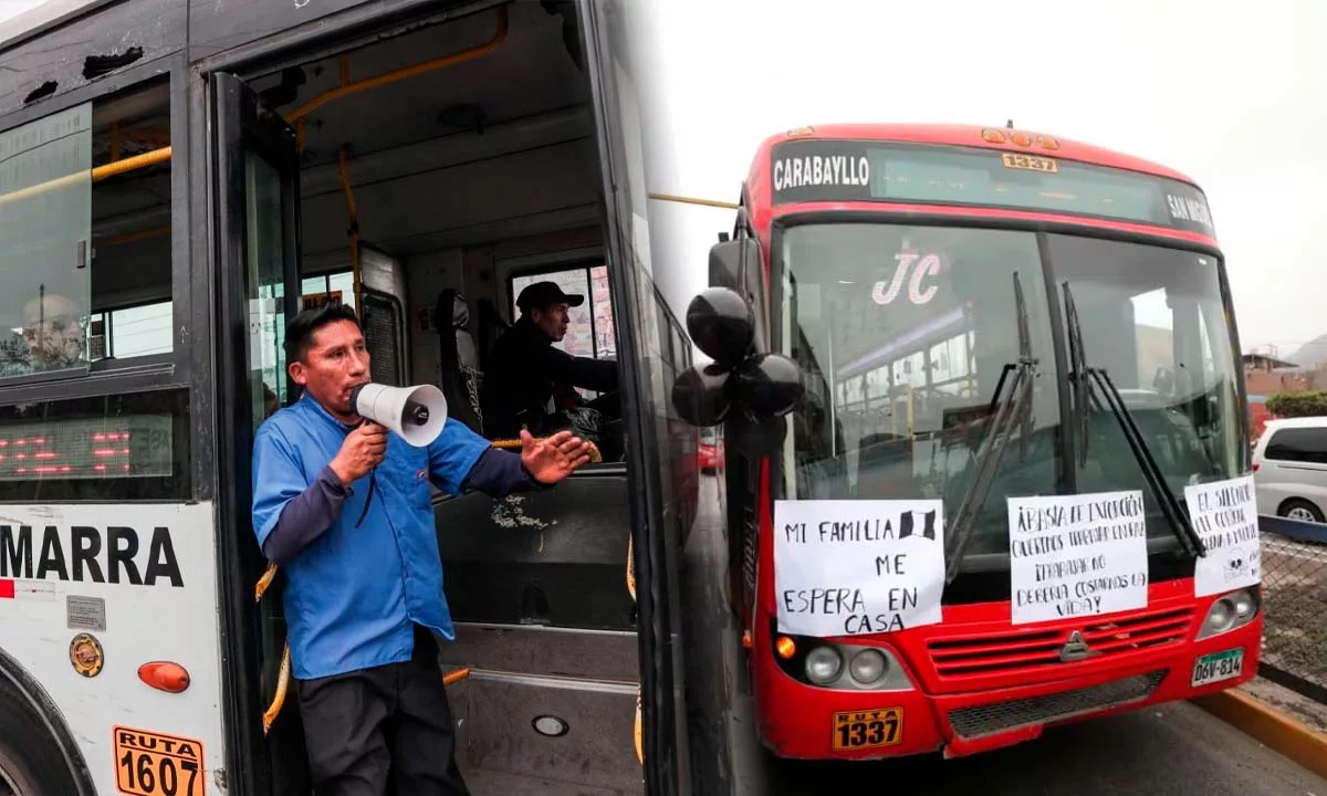 Los transportistas reclaman intervención policial-militar, medidas contra las mafias de extorsión y garantías reales para operar con seguridad.