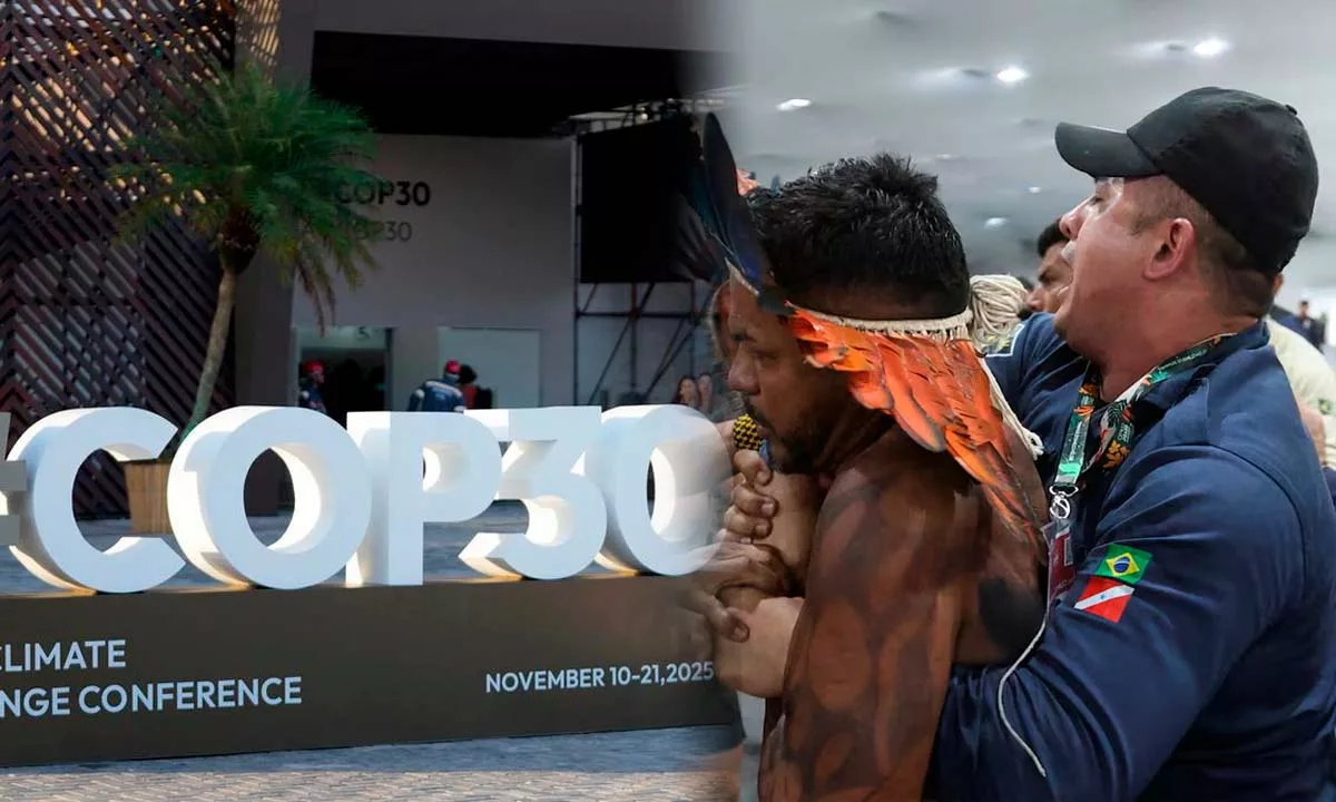 La irrupción de decenas de activistas en una zona restringida de la COP30 expuso una demanda urgente: reconocer que la crisis climática ya es también una crisis de salud.
