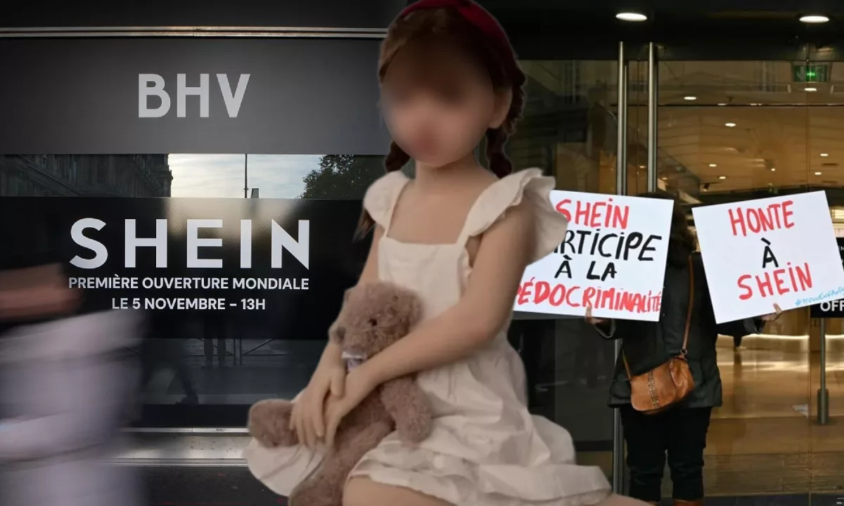 La plataforma china Shein enfrenta una investigación en Francia tras detectarse la venta de muñecas sexuales con aspecto infantil. Foto: Stakeholders