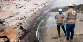 Presunto derrame de petróleo en la playa Los Yuyos: el OEFA monitorea la zona con drones para evaluar el impacto ambiental y determinar responsabilidades. Entérate de los avances de la investigación.