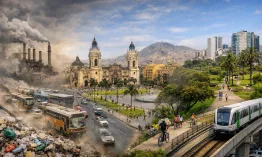 Lima cumple 491 años enfrentando el contraste entre un modelo urbano que profundiza la contaminación y la desigualdad.
