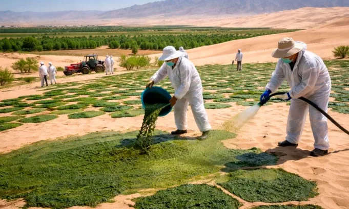 Un proyecto científico de la Academia China de Ciencias logra reducir de diez años a uno el proceso natural de recuperación del suelo mediante cianobacterias, con impacto directo en la seguridad alimentaria y en la recuperación de tierras degradadas.