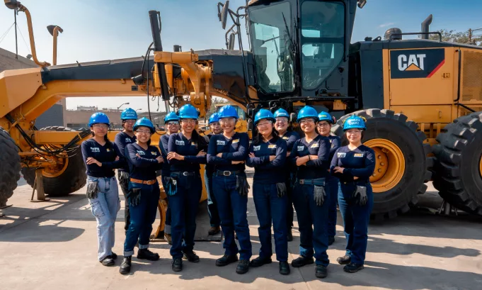 El programa DreamBIG ofrecerá 100 becas para mujeres que buscan formarse en mantenimiento de maquinaria pesada, una carrera técnica con alta demanda laboral, proyección profesional y enfoque en inclusión femenina en la industria.