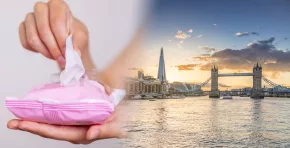 Reino Unido prohibirá las toallitas húmedas con plástico para frenar la polución marina, reducir costos en alcantarillado y avanzar en su política contra los residuos de un solo uso.