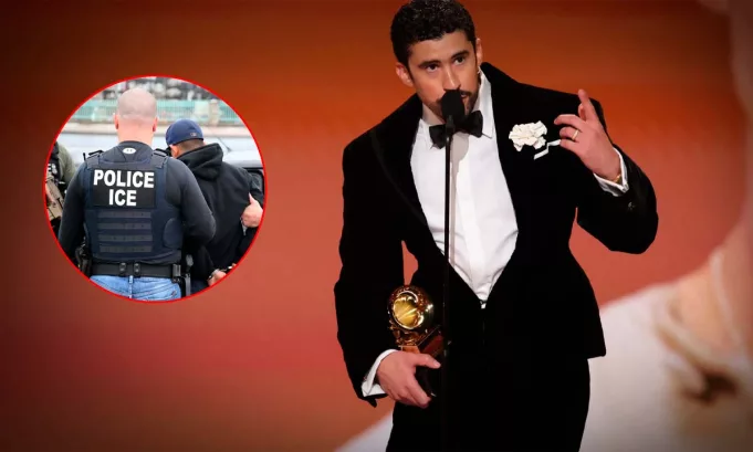Los Grammys 2026 lucieron con un mensaje político ante las redadas migratorias que se vive en Estados Unidos. Foto: Stakeholders.